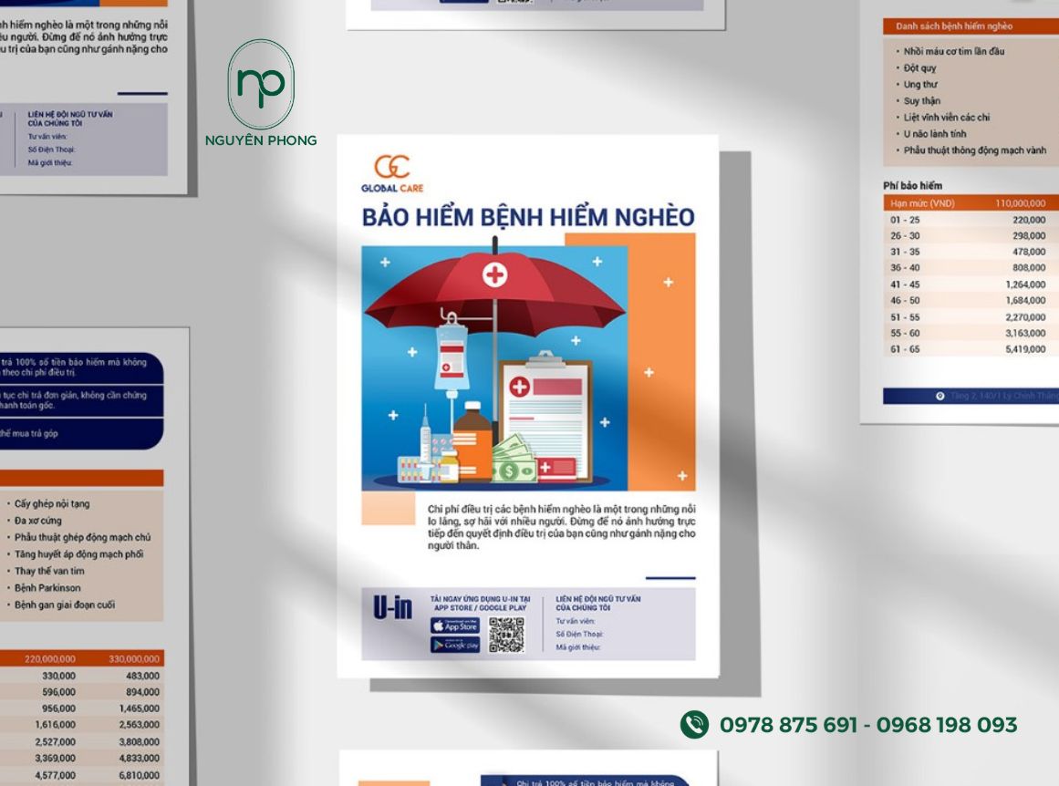 mẫu in tờ rơi đầy đủ và chi tiết
